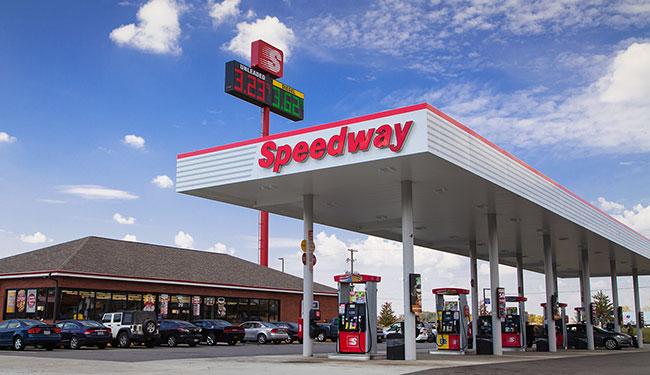 Speedway gas station