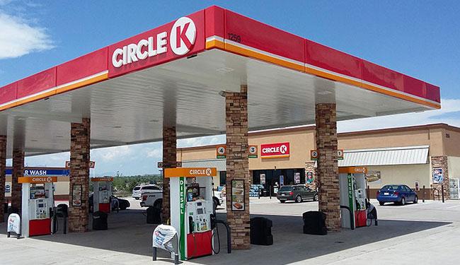 A Circle K gas station