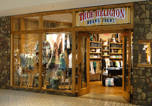 true religion logo store - True Religion Brand Jeans