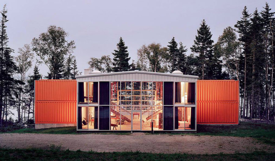 huge shipping container homes
