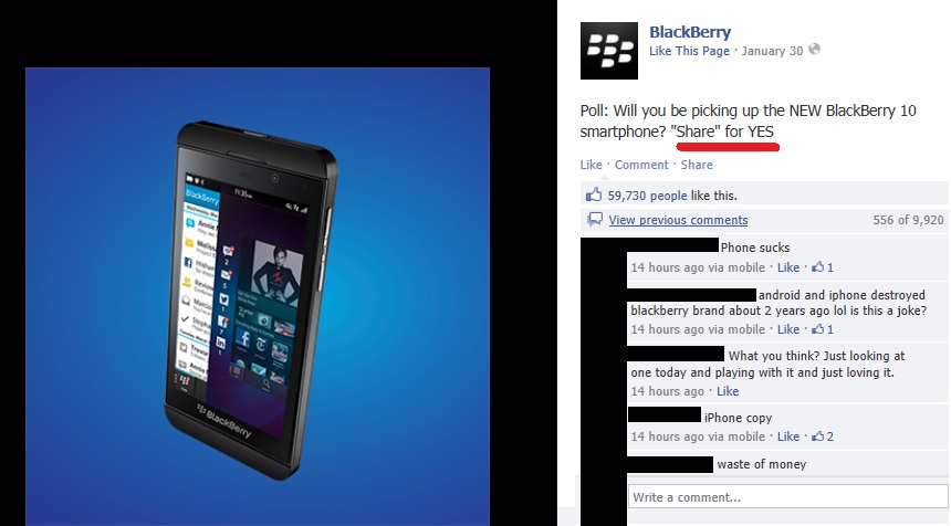 Guess no one is getting the "new blackberry"