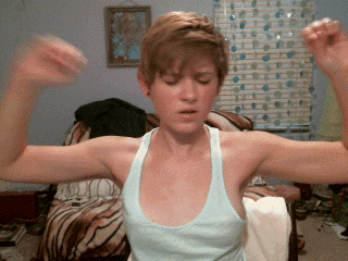 GIF fist pump edition