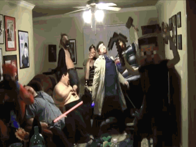 GIF fist pump edition