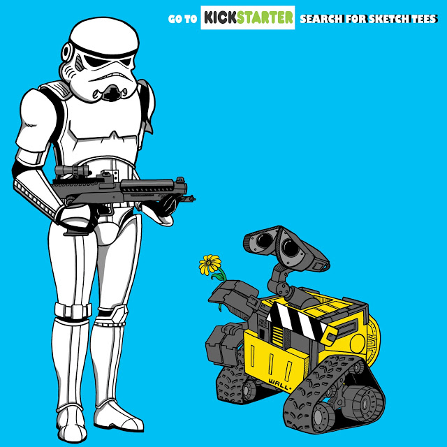 Visit our Kickstarter at http://www.kickstarter.com/projects/33350760/sketchtees-t-shirts