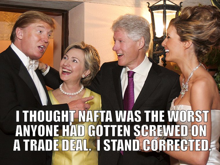 Second worst trade deal in history.