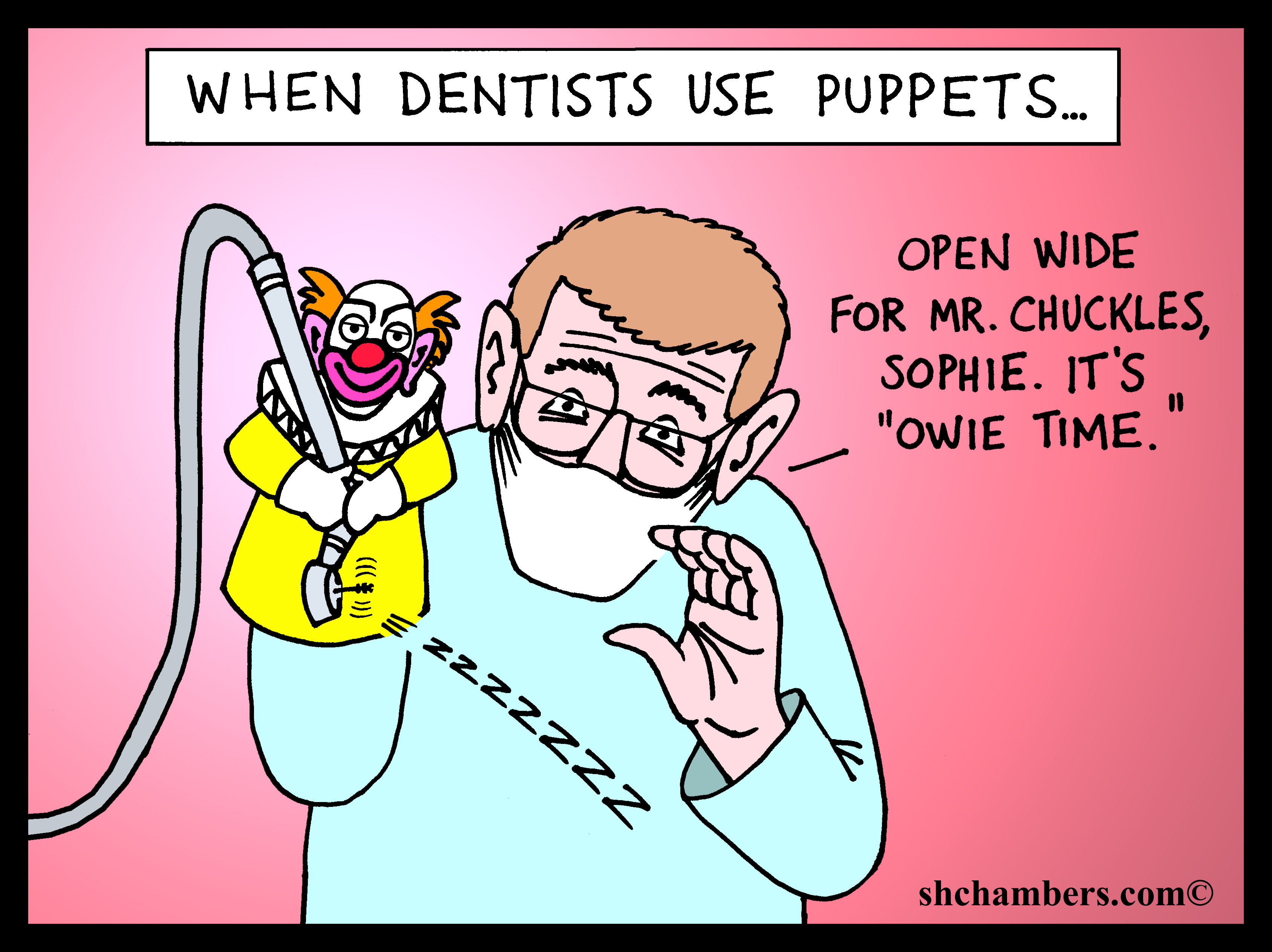 Anything that can be done to make a child's dental visit less frightening should be done.