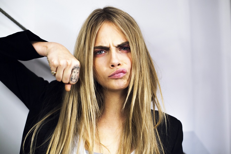 The many faces of Cara Delevingne