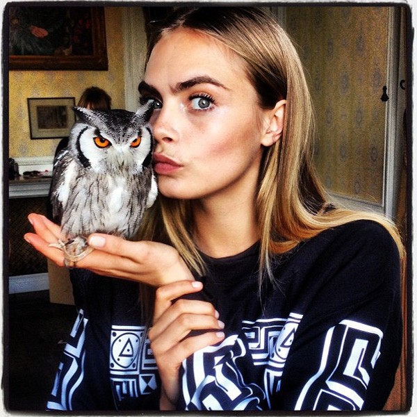 The many faces of Cara Delevingne