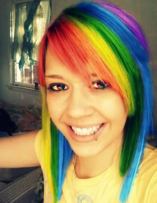 Girls With Colored Hair
