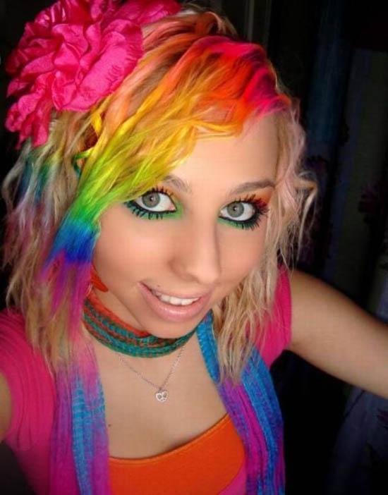 Girls With Colored Hair