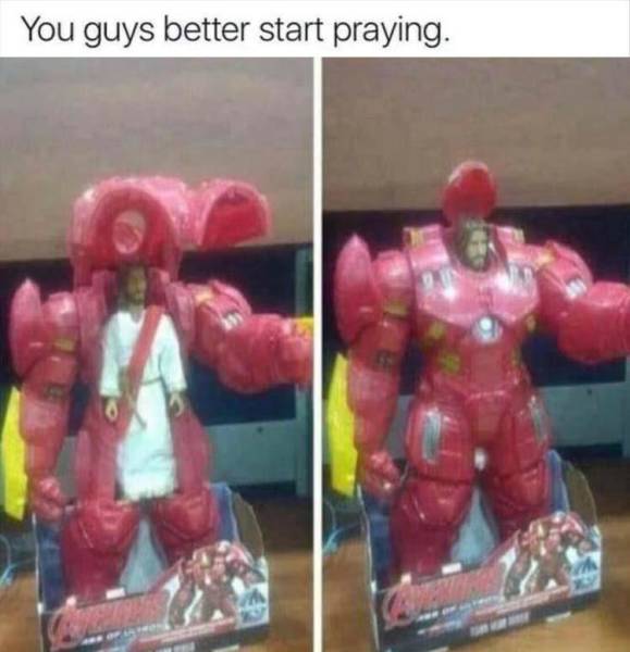 you better start praying - You guys better start praying.