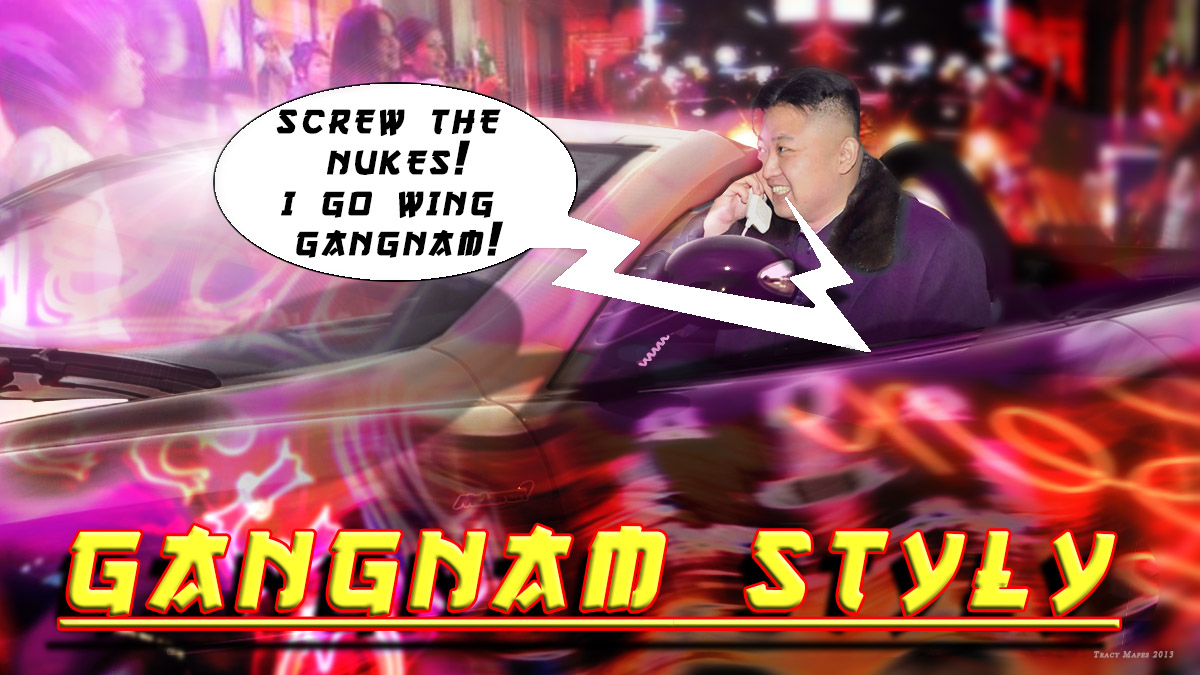 Little Kim Goes Gang Nam!