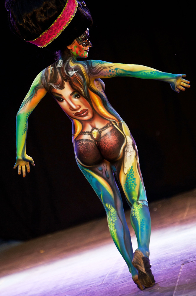 Intricate Body Paints