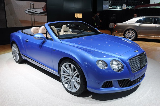 2014 Bentley Continental GT Speed Convertible.