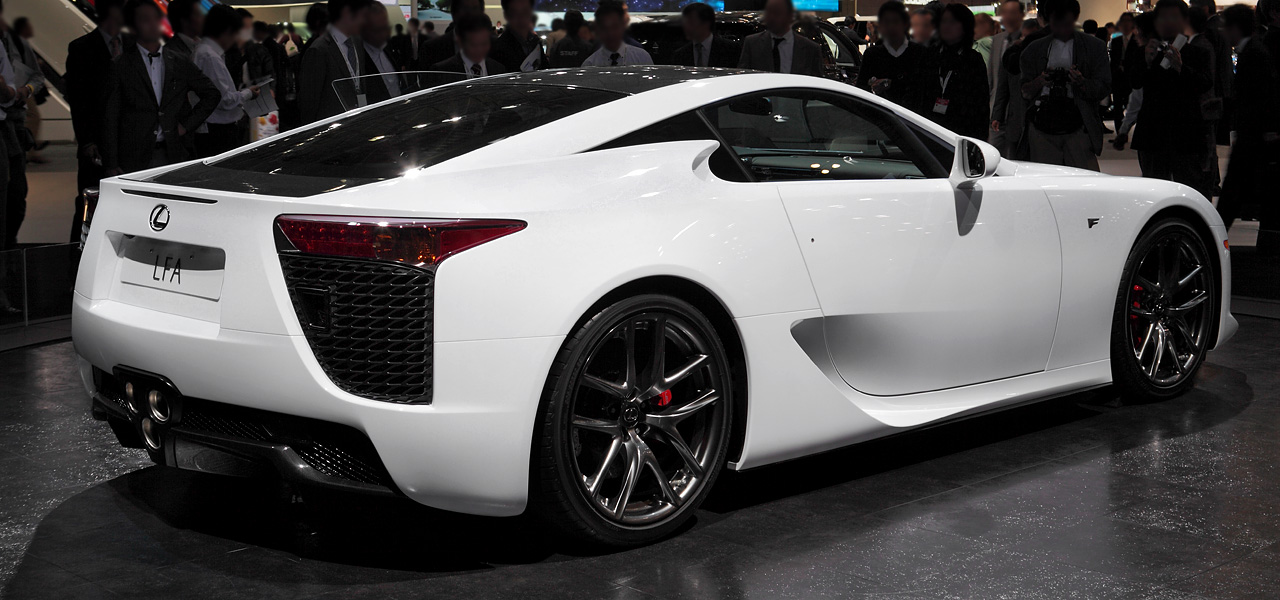 The Lexus LFA.