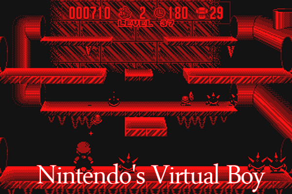 nintendo virtual boy games - 00071029180 229 Level 37 Uniinila 1242 Nintendo's Virtual Boy Chathanh Toktoktoktoken