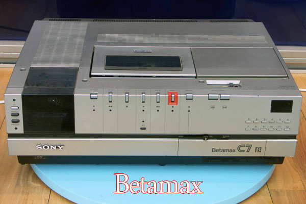 za Casa Sony Betamax C7 B Betamax