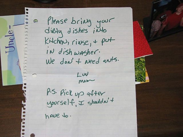 Funny Parental Notes