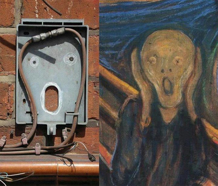 Strange Faces In Strange Places