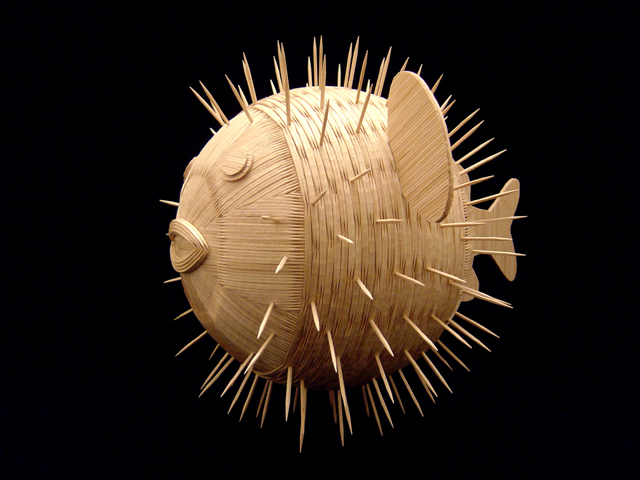 Toothpick Artwork