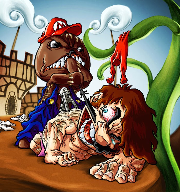 Mario vs.Sackboy