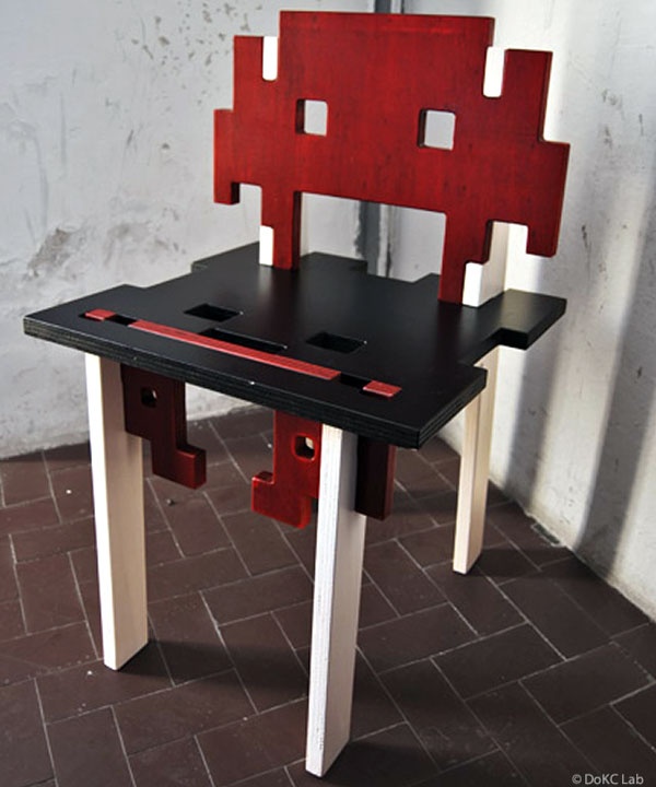 Space Invaders chair