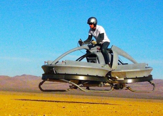 Hover craft runs off of honey and hydrogen