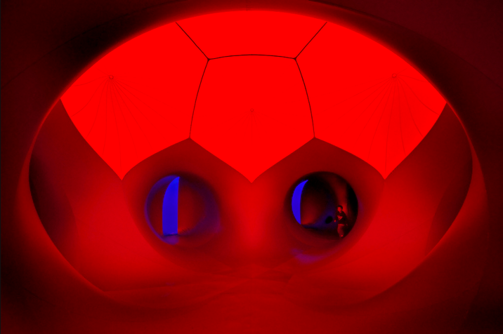Inside a Luminaria