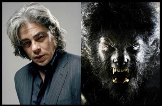 Benicio Del Toro as Lawrence Talbot aka The Wolfman