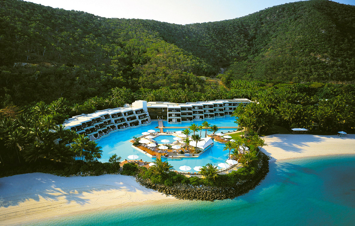 Hayman Island Resort is considered to be one of the most luxurious resorts in Australia. Hayman Island, Great Barrier Reef, Australia