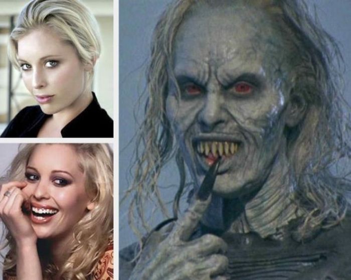 Before and After Horror Makeup