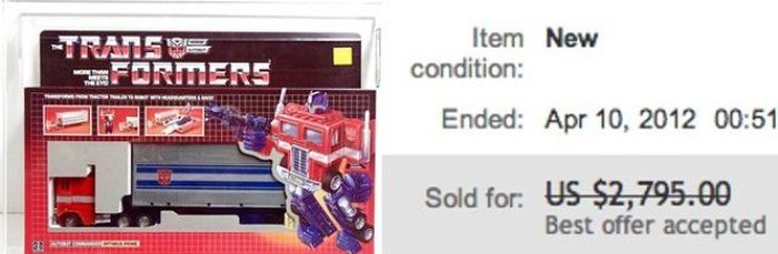 transformers g1 - Item condition New Formers Na Ended Sold for Us $2,795.00 Best offer accepted
