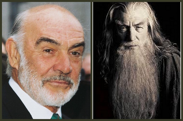 Sean Connery as Gandalf - Lord Of The Rings