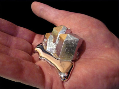 16.75 on amazon.com... Gallium metal that melts at body temperature