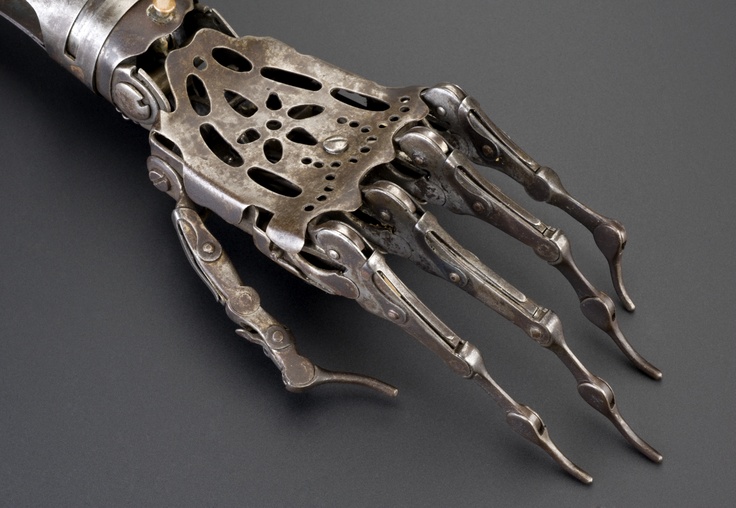 Victorian prosthetic arm from 1885