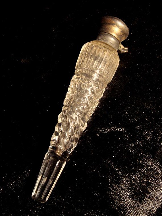 In the 19th century during the Victorian era, tear catchers were used by the wealthy during and after a funeral. A loved one of the deceased would capture all of the tears they cried over their dearly departed in a bottle and then place it on the tomb.