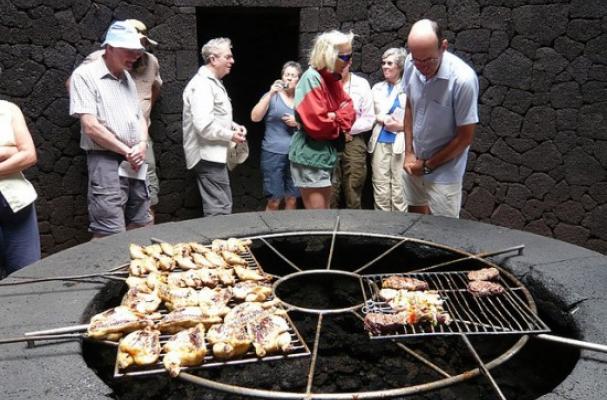 El Diablo Restaurant is situated at the top of an ACTIVE volvano and has been operating without incident since the 1970's... They actually use an open pit leading to the core of the volcano as their cooking appliance.