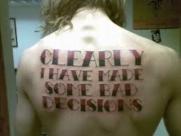 Weird, Epic, and Fail tattoo's