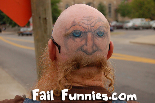 Weird, Epic, and Fail tattoo's