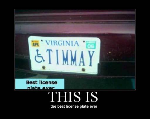 Custom  funny License Plates