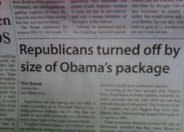 missippi's literacy program - Republicans turned off by size of Obama's package