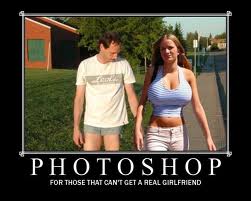 wtf haters gonna say it's photoshopped - Photoshop For Those That Can'T Get A Real Girlfriend