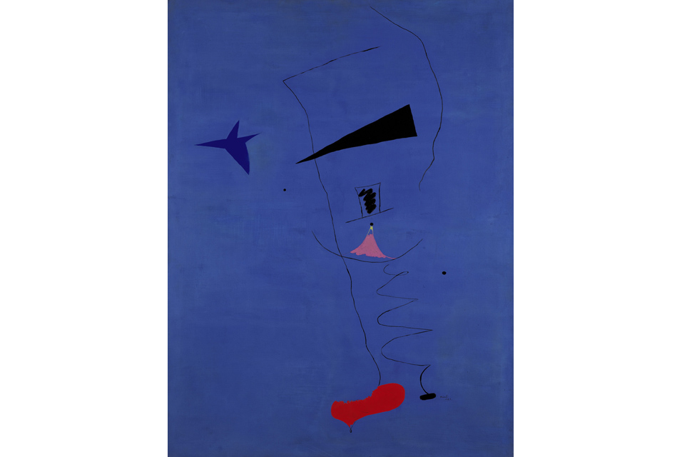 Joan Miro's painting  Peinture Etoile Bleue sold for 37 million at Sotheby's London auction this week, breaking his previous record of 26.4 million.
