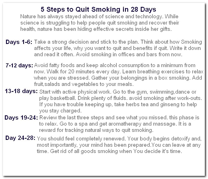 So you want to quit smoking