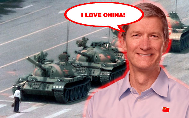 Tim Cook has been in China 20 times since 1996 and admits that he loves China.