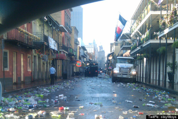 The Day After Mardi Gras Aftermath