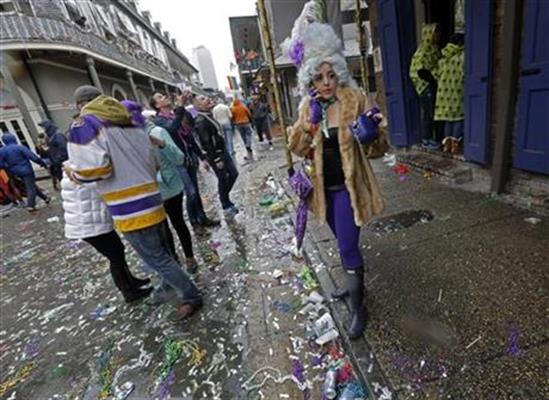 The Day After Mardi Gras Aftermath