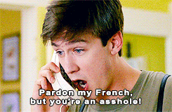 pardon my french but you re an asshole gif - Pardon my Fronch, but you're an assholel