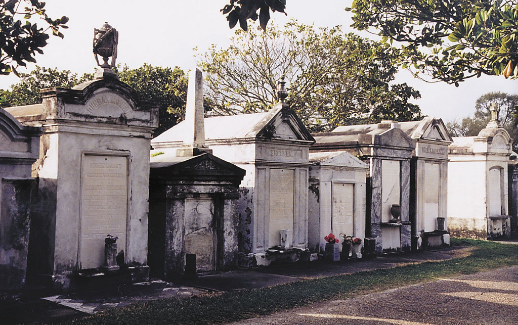 Because the city was built on a swamp, most of the dead in New Orleans are buried in above ground tombs. Everyone would love to see grandma again, just not in that way.