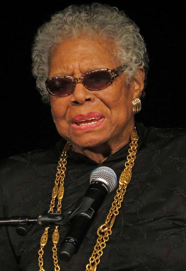 Maya Angelou - 5/28/2014. The celebrated writer and poet passed away from natural causes while working on an autobiography.